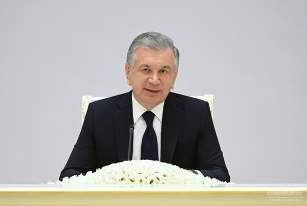 President Shavkat Mirziyoyev gave a speech at the First Plenary Session of the Foreign Investors Council, November 16, Tashkent