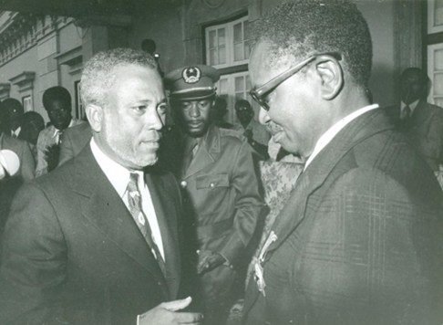 President Neto with President Luis Cabral of Guine Bissau