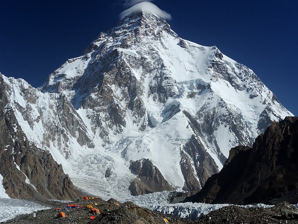 K2, the 2nd highest mountain in the world. It is situated in Gilgit-Baltistan Region of Pakistan. 