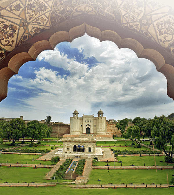 The Lahore Fort, in the Walled City of Lahore, Pakistan
