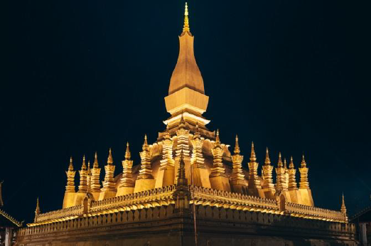 ​That Luang Stupa was established in 236 of the Buddhist Calendar (307 years before A.D.) by Phaya Chanthabouri Pasitthisack or Bourichan, the first governor of Vientiane.THAT LUANG STUPA (great sacred stupa), Vientiane Capital