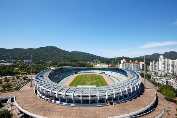 Main stadium of the Uijeongbu City