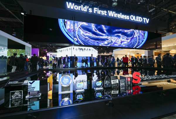 LG Electronics wins record number of awards at CES 2023 in the U.S.