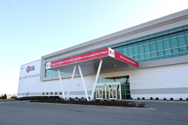 LG Electronics’ home appliance manufacturing plant in the United States