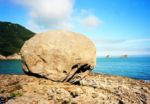 The Ggongdol Rock on the Gwanmae-do Island.