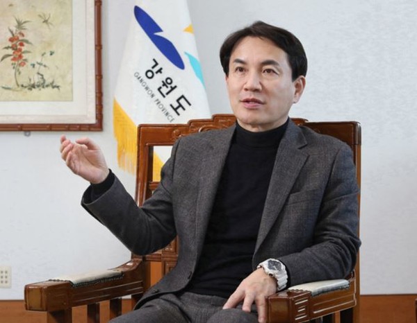 Governor Kim Jin-tae of Gangwon Province has big plans to put his home province under the global spotlight this year.
