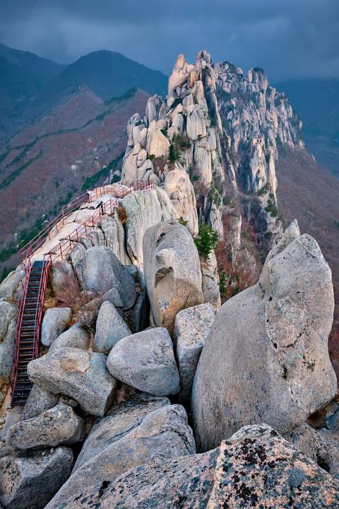 Ulsanbawi Rock in Serak Mountain
