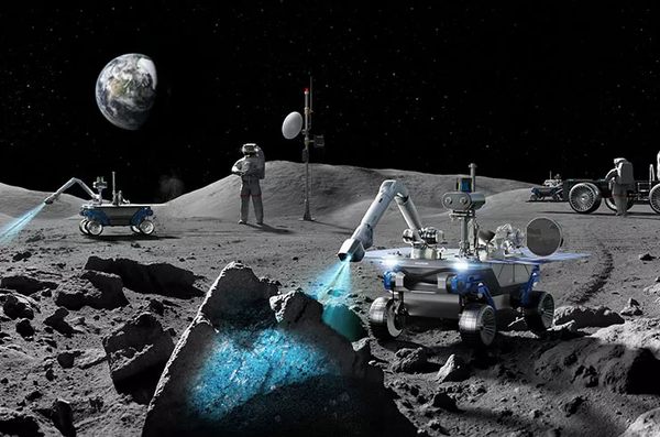 Hyundai Motor starts building lunar exploration rover development model.