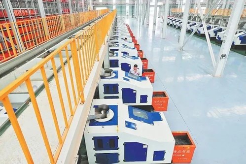 Photo shows a digital and intelligent fastener factory of a company in east China's Jiangxi province. (Photo from afastener.com) 