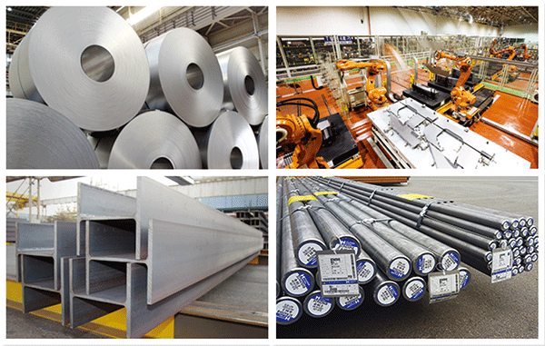 Some of the products of Hyundai Steel