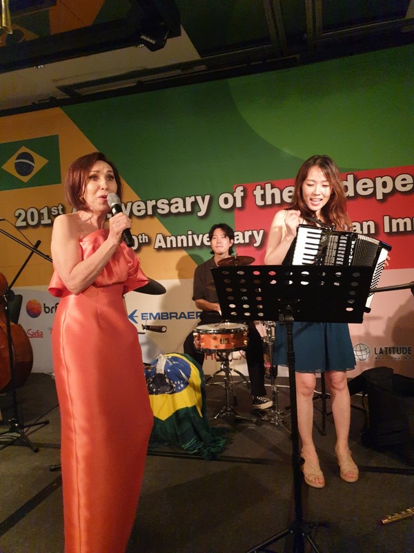  H.E. Márcia Donner Abreu of Brazil ,Sing for the Brazilian Traditional 