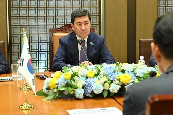 The Chairman of the Mazhilis of the Republic of Kazakhstan H.E. Erlan Koshanov