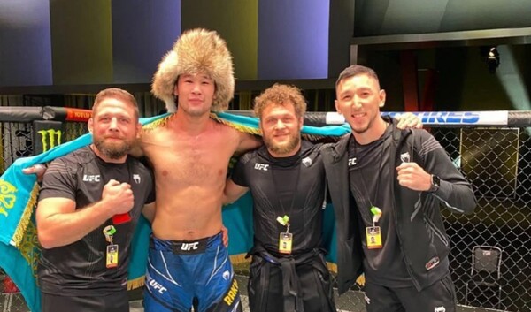 Kazakh professional mixed martial artist in the UFC Shavkat Rakhmonov 