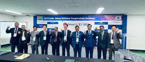 Defense Cooperation Seminar between India and Republic of Korea on Oct. 19, 2023