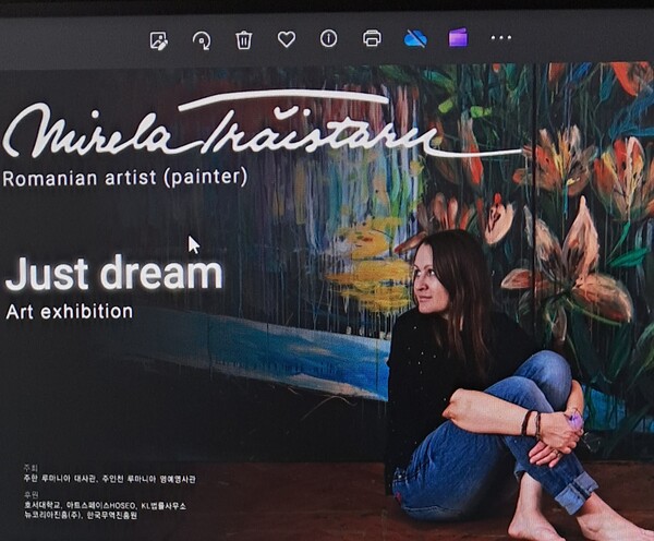                                       'Just Dream' an exhibition by Mirela Traistaru