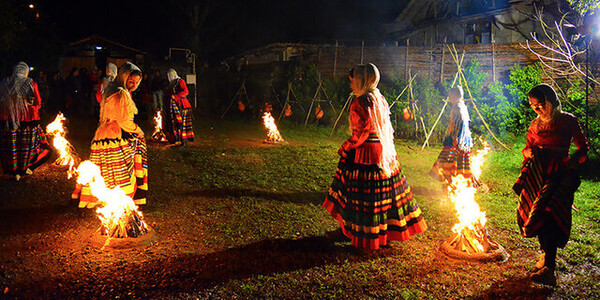 Nowruz is preceded by “Chaharshanbe Suri”, or the fire festival, on the eve