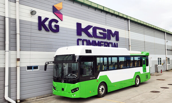 KGM Commercial's electric bus. (Source: KGM Commercial)