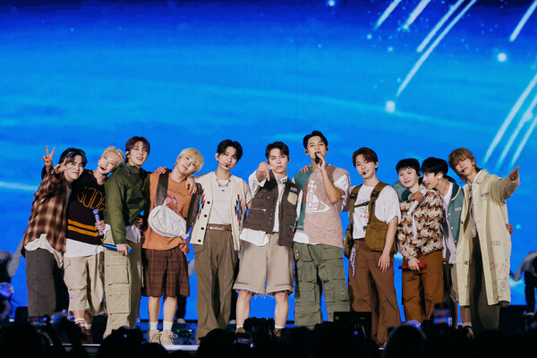 Seventeen ranks third globally in concert ticket sales, trailing