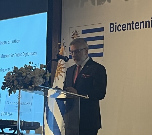 Pablo Scheiner, Ambassador of Uruguay to Korea (Source: The Korea Post)