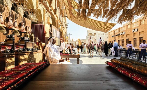 카타르 전통 시장 모습 (출처: 연합뉴스)