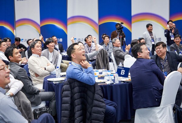 지난달 30일 전라북도 정읍 JB금융그룹 연수원 아우름 캠퍼스 에서 개최된 2025 JB Forum 행사 장면. (출처: JB금융그룹)