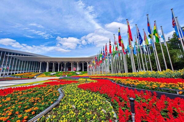 Photo shows the National Exhibition and Convention Center (Shanghai). (Photo/Wang Chu)