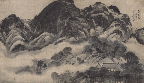 National Treasure “Inwangjesaekdo” painted by Jeong Seon. (Source: National Museum of Korea)